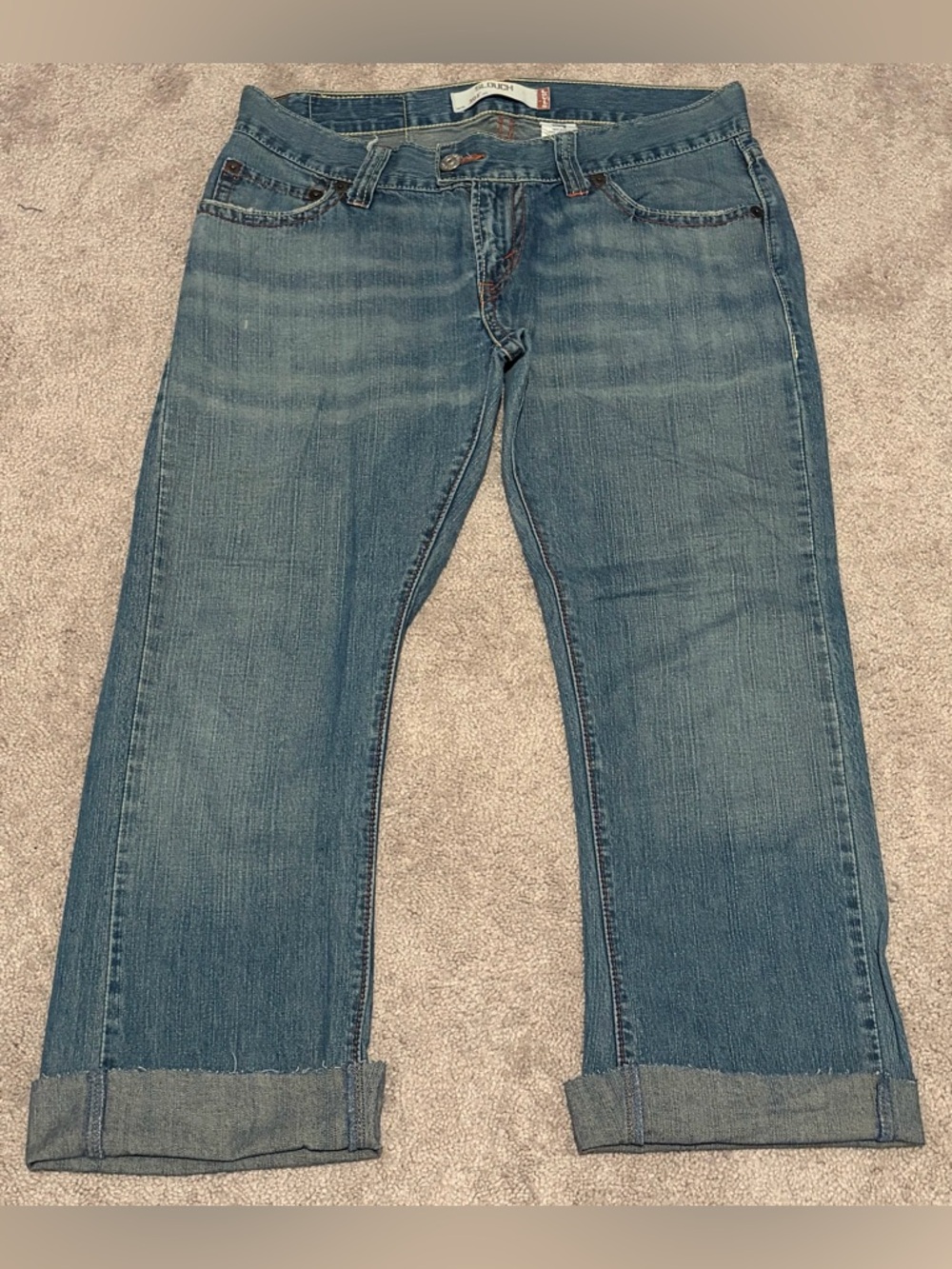 Levi's 504 Slouch Women’s Jeans Size 13M Measured 36x25 **Read Description**